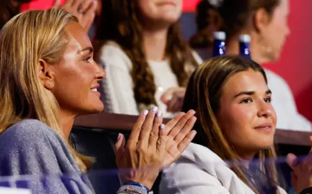 Vanessa Trump Cheers Tiger Woods at TGL Event, Joins Kelce Brothers