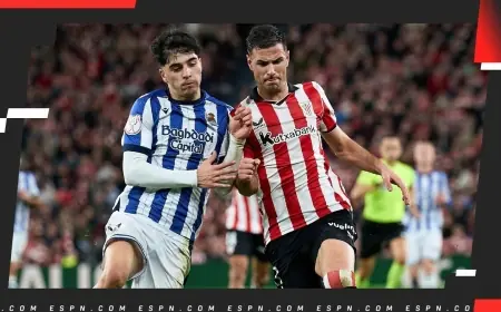 Real Sociedad - Athletic: semifinal second leg at Anoeta draws roaring welcome for Matarazzo