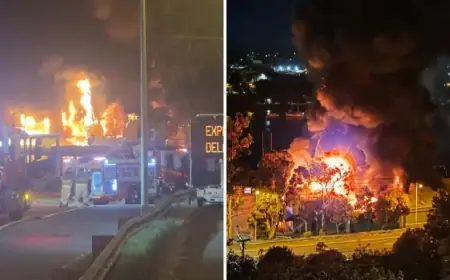 Launceston’s Tamar Marine Devastated by Major Fire