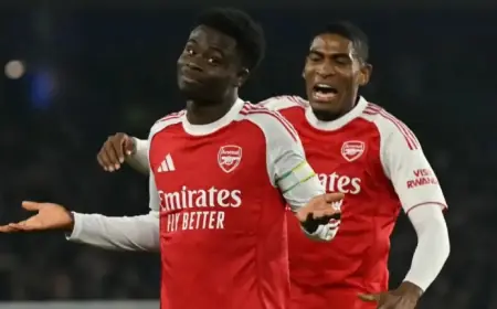 Brighton vs Arsenal & Man City vs Forest: Premier League Live Updates