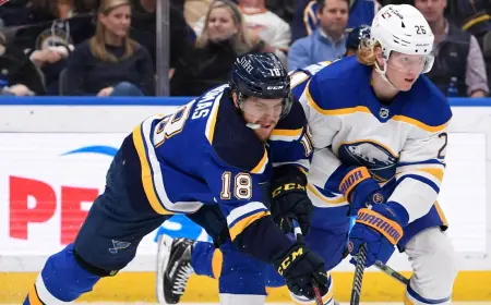 Sabres Trade Talks Collapse Over Robert Thomas as Buffalo Stops Short of Blues’ Asking Price