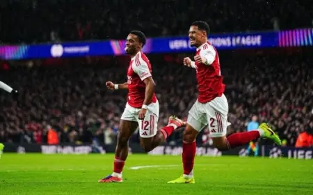 Arsenal vs Chelsea: Gunners Win 2-1, Five Points Clear as Title Race Heats Up