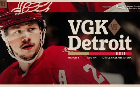 Golden Knights Vs Red Wings preview: Talbot to start as Detroit opens two-game homestand