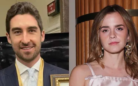 Emma Watson Seen With Gonzalo Hevia Baillères in Courchevel, Punta Mita and Mexico City