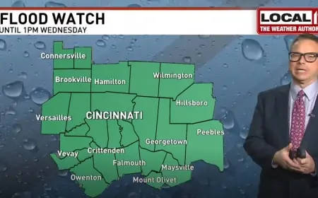 Flood Watch and Flood Warning Update: March 5, 2026 — Ohio, Indiana, West Virginia, and Beyond