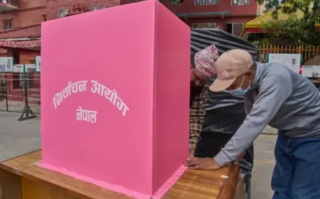 Nepal Holds First Election Since Youth-Protests Toppled Government