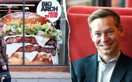 McDonald’s CEO Criticized as Tiny Bite of New Big Arch Burger Goes Viral