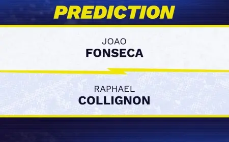 Fonseca vs. Raphael Collignon: Indian Wells Round of 128 Match Preview