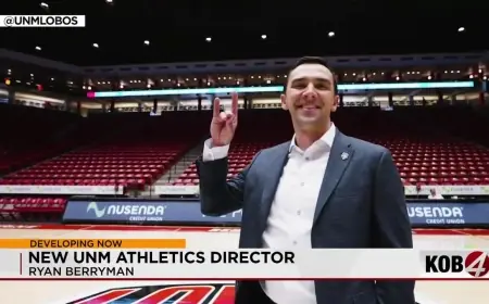 New Mexico Basketball: UNM names 32-year-old Ryan Berryman full-time athletic director