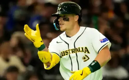 Travis Bazzana Leads Australia to Victory Over Chinese Taipei in WBC Opener