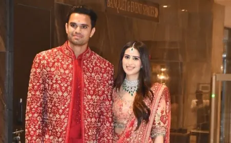 Mumbai Star-Studded Union: Arjun Tendulkar Marries Saaniya Chandhok as Gautam Gambhir Attends Before India vs England Semifinal