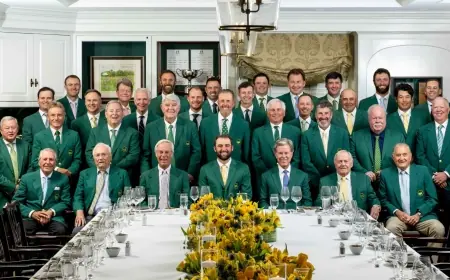 Where to Sit at the Masters Champions Dinner? Scottie Scheffler Talks Protocol and Why He 'Snuck' Meredith In