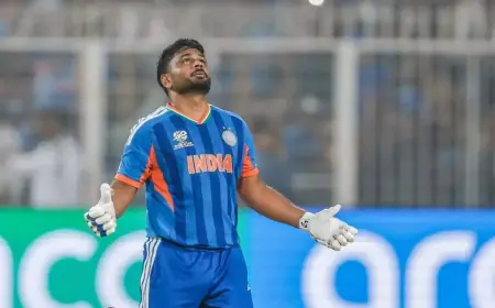 Sanju Samson finally takes centre stage — Eden Gardens masterclass shifts India’s semi-final dynamics and sparks an ICC rule debate