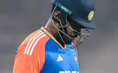 Sanju Samson Faces Critical Challenge Ahead of England T20 World Cup Semi-Final