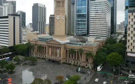Cyclone Threatens North Queensland; Storms and Rain Sweep Brisbane