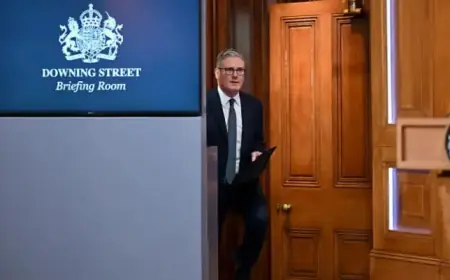 Starmer, Trump Silent After Heated Dispute