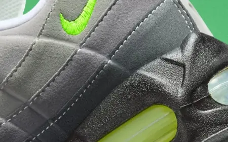 Nike Air Max 95 Neon Restock Drops This Week With Full Family Sizing and Big Bubble Heel