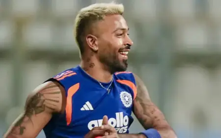 Hardik Pandya Poised to Break Historic Record at Wankhede vs England