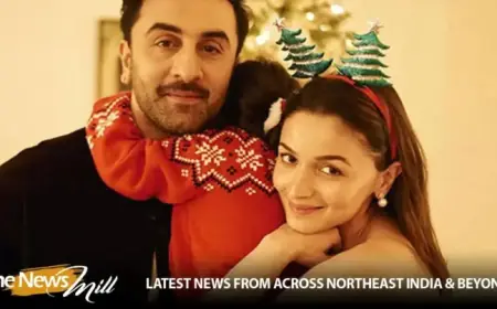 Alia Bhatt, Ranbir Kapoor with Daughter Raha at T20 World Cup Semi-Final