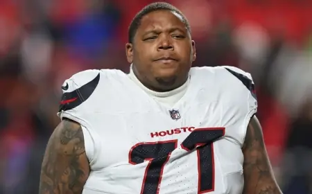 Texans Re-Sign Veteran Tackle Trent Brown to One-Year, Up to $7M Deal