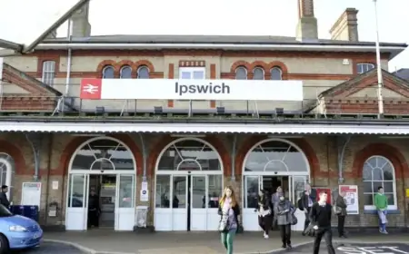 Train Incident in Ipswich Halts Rail Services