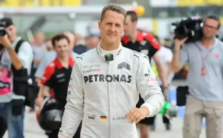 Michael Schumacher’s Awkward Restroom Encounter Sparks Hilarious Joke