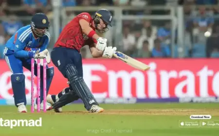 Jacob Bethell’s Half-Century Revives England’s Hopes in Ind vs Eng Semifinal