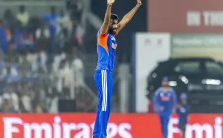 Jasprit Bumrah Achieves 500 International Wickets, Joining Elite Indian Cricketers
