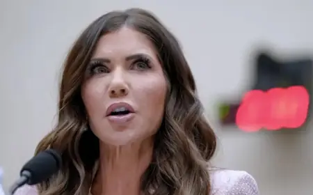 Trump Names Senator Mullin to Succeed Noem as DHS Leader