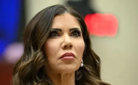 Trump Dismisses Noem, First Cabinet Casualty of Second Term