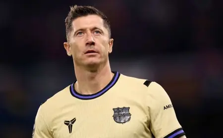 Barcelona Monitoring Shock Replacement for Lewandowski as lewandowski Contract Nears End