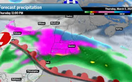 Boston Weather Forecast: Another Messy Storm Moves Into New England Thursday Afternoon
