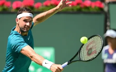 Grigor Dimitrov Faces Terence Atmane in Indian Wells First-Round Preview