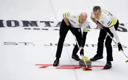 E.J. Harnden Enjoys Final Brier with Brother Ryan