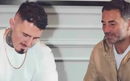 UFC Heavyweight Champion Tom Aspinall Joins Eddie Hearn for Promising Future