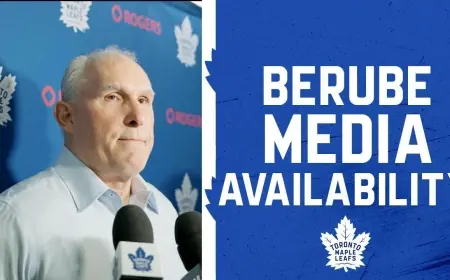 Maple Leafs Vs Rangers: Craig Berube Pre-Game, Lineups and Trade-Deadline Stakes at Madison Square Garden