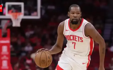 Kevin Durant’s Status Tonight Against Warriors: Latest Update on Rockets Star