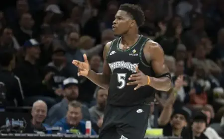 Anthony Edwards Shines as Wolves Challenge the Raptors