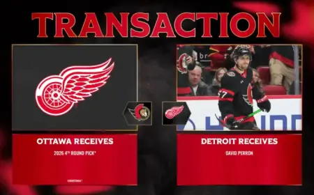Senators Secure Conditional Draft Pick from Detroit