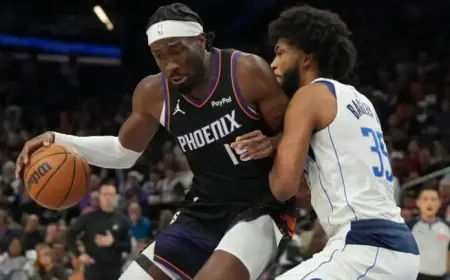 Suns’ Mark Williams Faces 2-3 Week Reevaluation for Left Foot Injury