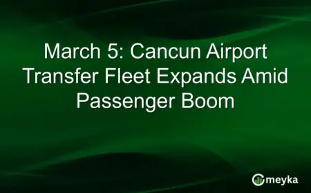 Cancun Airport Boosts Transfer Fleet to Meet Surging Passenger Demand
