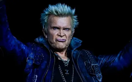 Billy Idol Says Smoking Crack Helped End Heroin Habit After Near-Fatal Overdose