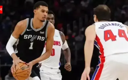 Detroit Pistons vs. San Antonio Spurs: Injury Update and Player Status