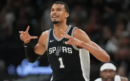 Victor Wembanyama Dominates with 38 Points, 16 Boards in Spurs’ Triumph Over Pistons