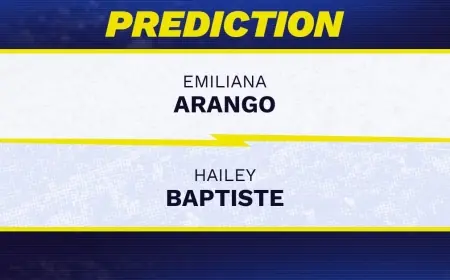 Emiliana Arango Offered as Value Pick Even as Model Gives Hailey Baptiste 74% Chance at Indian Wells