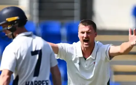 Tasmania’s Finals Hopes Crushed in Eight-Year Low After Shield Defeat