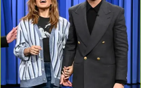 Eva Mendes Joins Ryan Gosling on ‘Fallon’ for Birthday Celebration Appearance