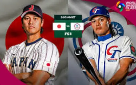 Japan Vs Chinese Taipei: How U.S. viewers should plan for an early World Baseball Classic opener