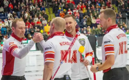 Hometown Hero Gushue Defeats Jacobs, Finishes Pool A Undefeated
