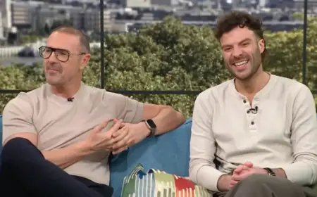 Paddy McGuinness and Jordan North Shine at Soccer Aid